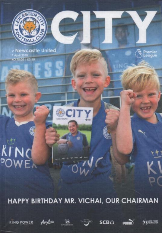 LEICESTER CITY v NEWCASTLE UNITED 2017/18